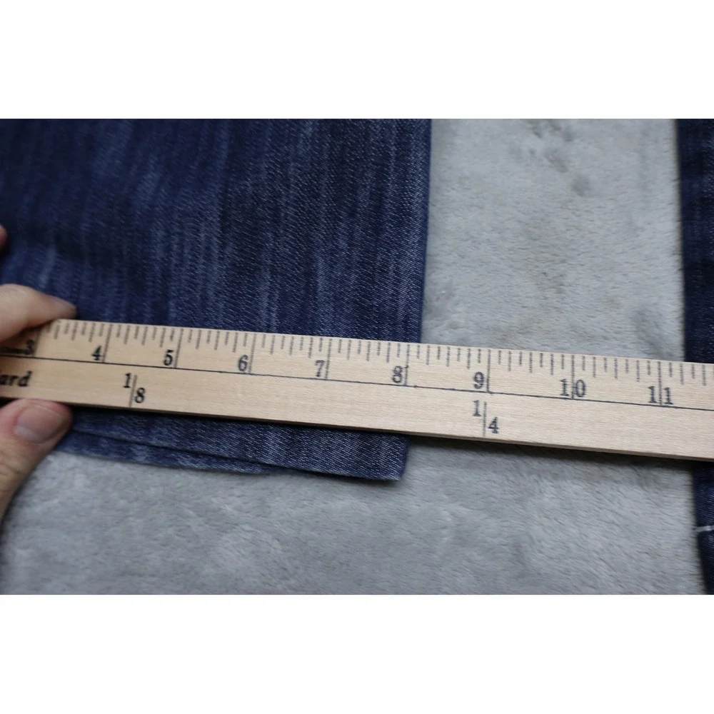 Southpole Jeans Men 34x33 Dark Wash Blue Contrast Denim Straight Relax Boot Y2K‎